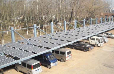太阳能光伏-森林公园60KW光伏电站